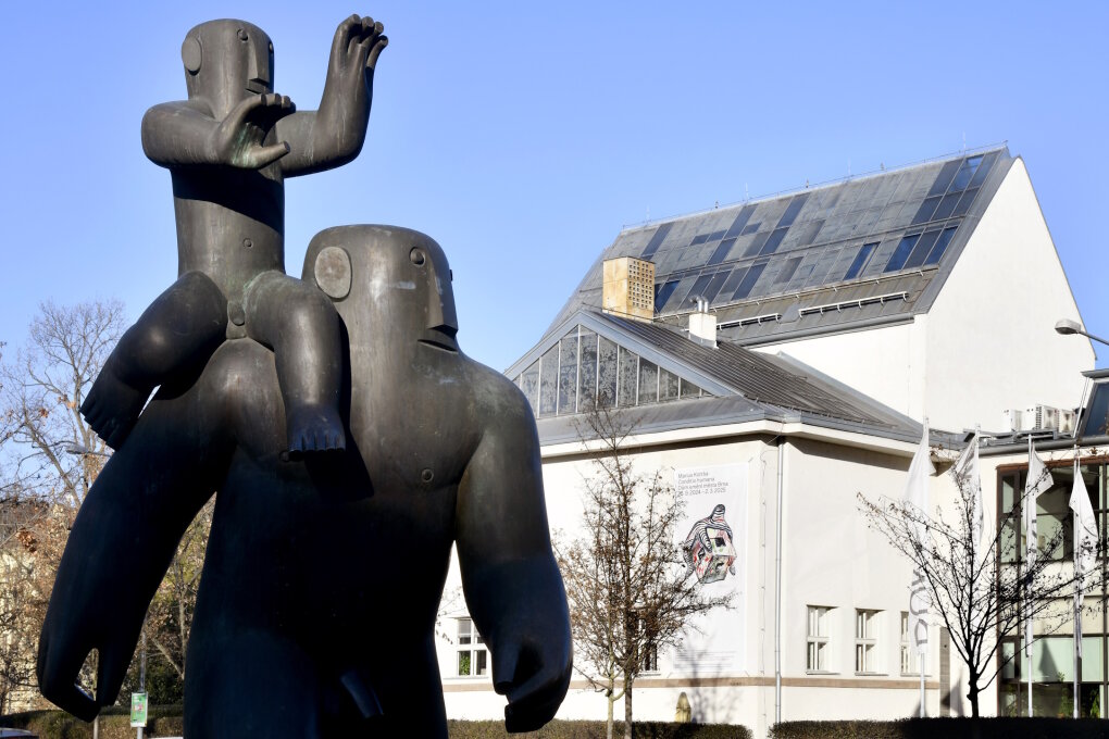 Socha Svatého Kryštofa od Maria Kotrby zůstane v&nbsp;Brně až do léta